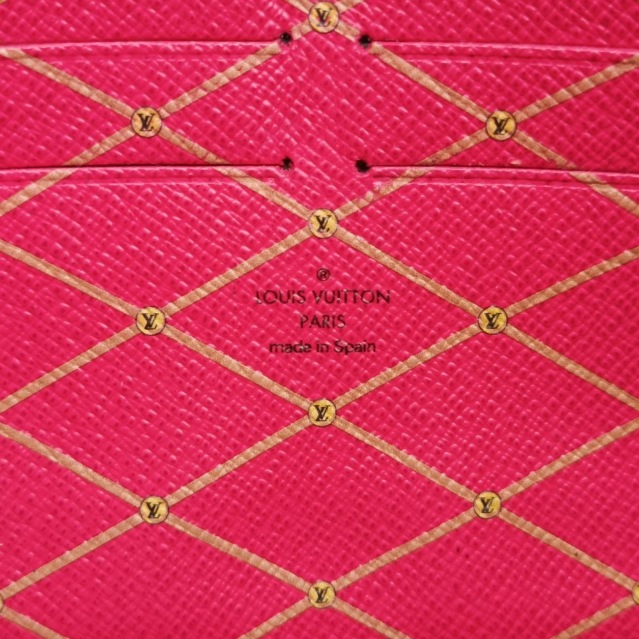 Pochette Weekendbrown×Fuchsia PinkMonogram CanvasM62456UB0188ポシェット ウィークエンドモノグラム/ブラウン系×フューシャピンクモノグラムキャンバスM62456UB0188