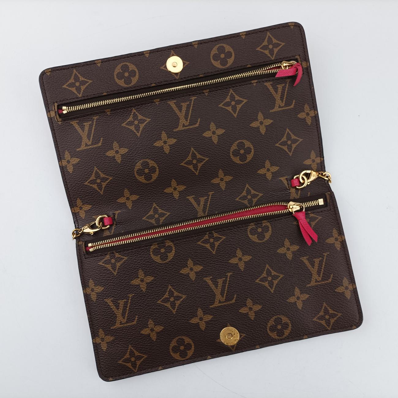 Pochette Weekendbrown×Fuchsia PinkMonogram CanvasM62456UB0188ポシェット ウィークエンドモノグラム/ブラウン系×フューシャピンクモノグラムキャンバスM62456UB0188