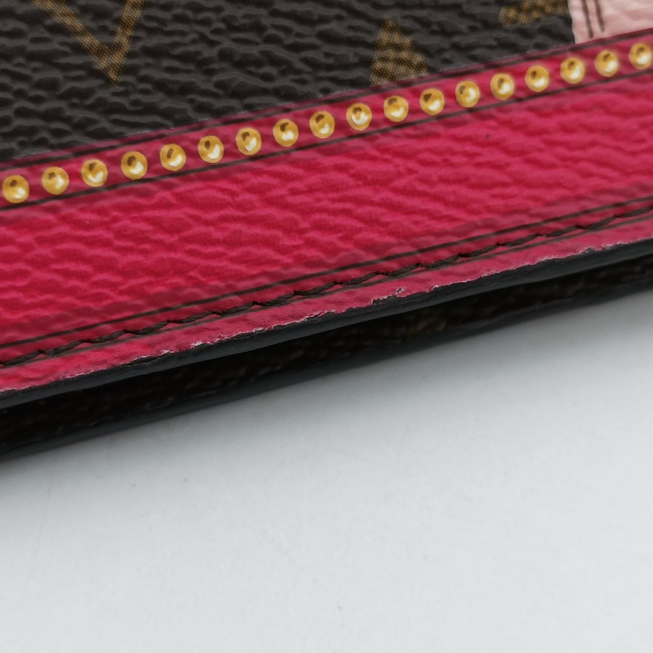 Pochette Weekendbrown×Fuchsia PinkMonogram CanvasM62456UB0188ポシェット ウィークエンドモノグラム/ブラウン系×フューシャピンクモノグラムキャンバスM62456UB0188