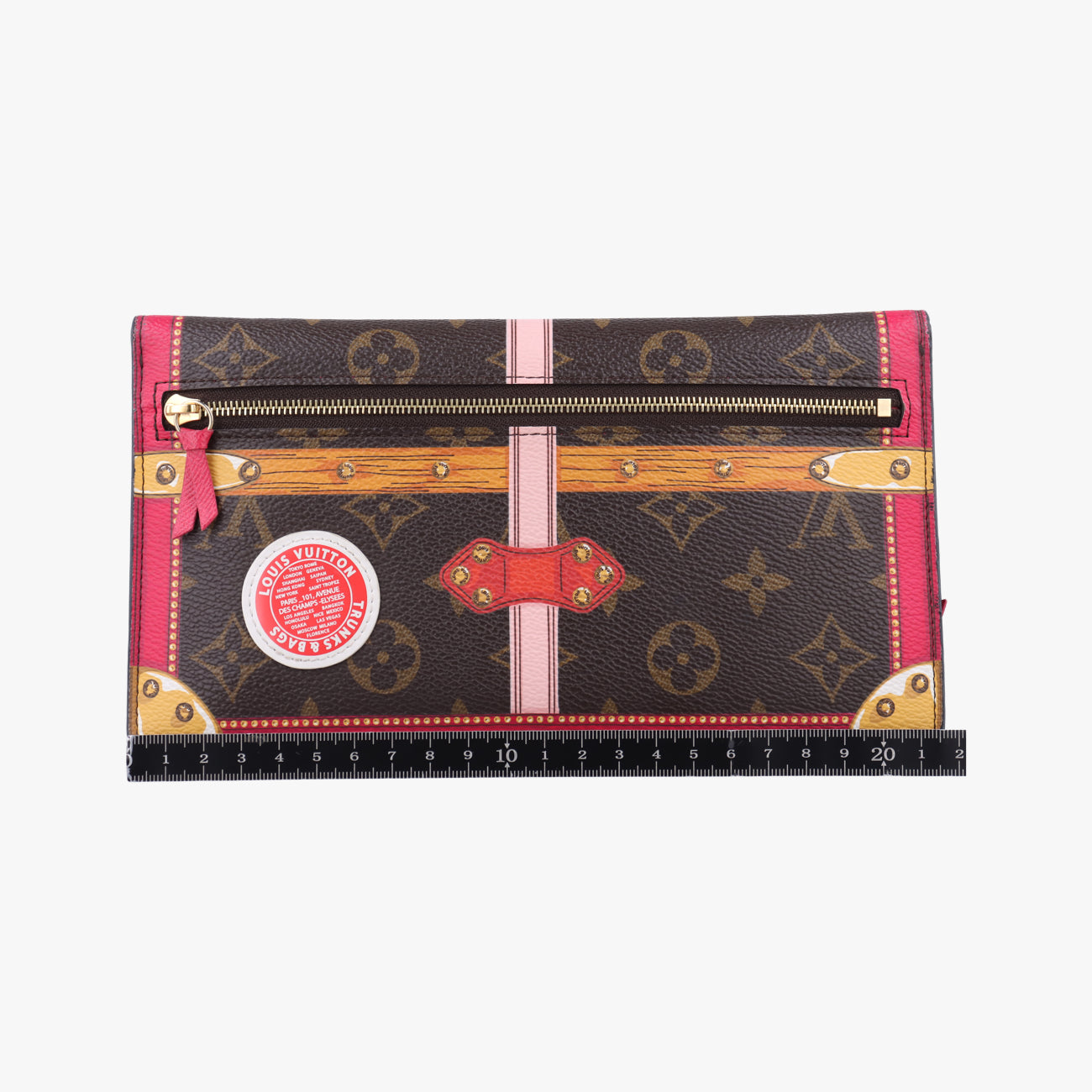 Pochette Weekendbrown×Fuchsia PinkMonogram CanvasM62456UB0188ポシェット ウィークエンドモノグラム/ブラウン系×フューシャピンクモノグラムキャンバスM62456UB0188