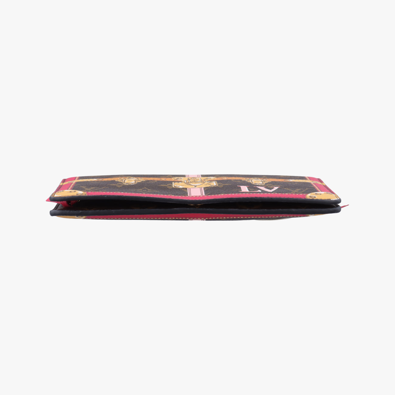 Pochette Weekendbrown×Fuchsia PinkMonogram CanvasM62456UB0188ポシェット ウィークエンドモノグラム/ブラウン系×フューシャピンクモノグラムキャンバスM62456UB0188