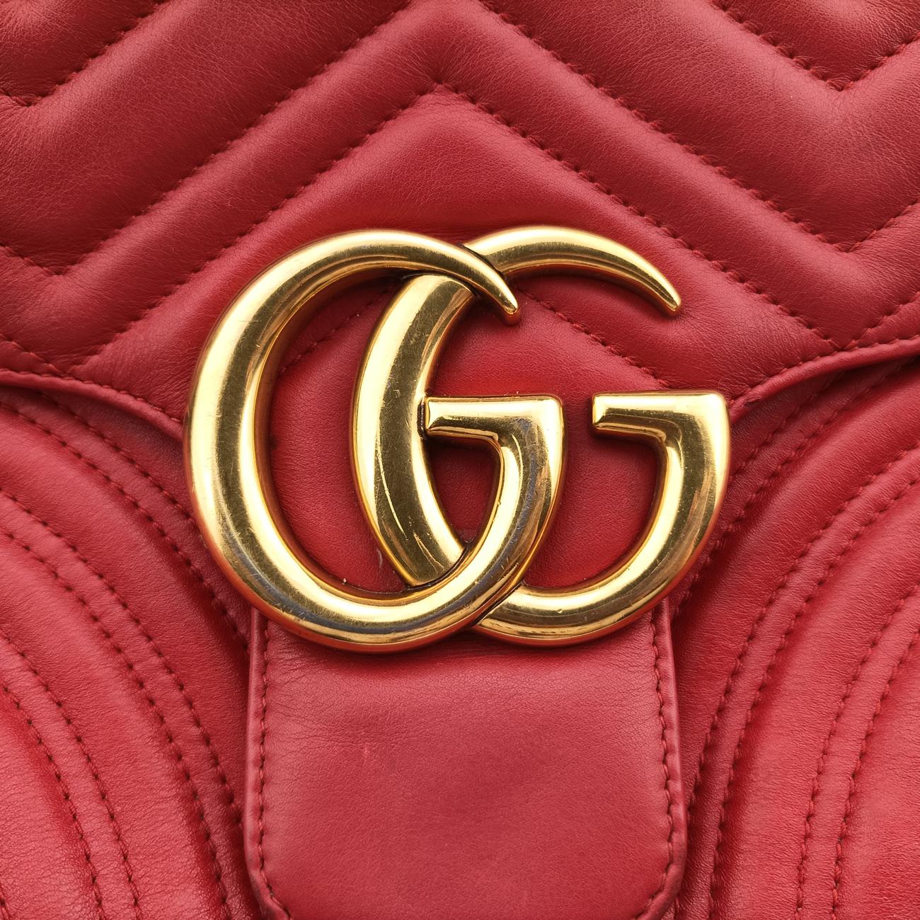 GG MarmontRedLeather443496A020031844GGマーモントレッドレザー443496A020031844