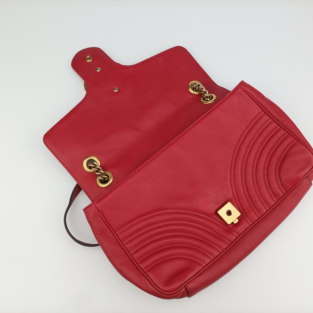 GG MarmontRedLeather443496A020031844GGマーモントレッドレザー443496A020031844