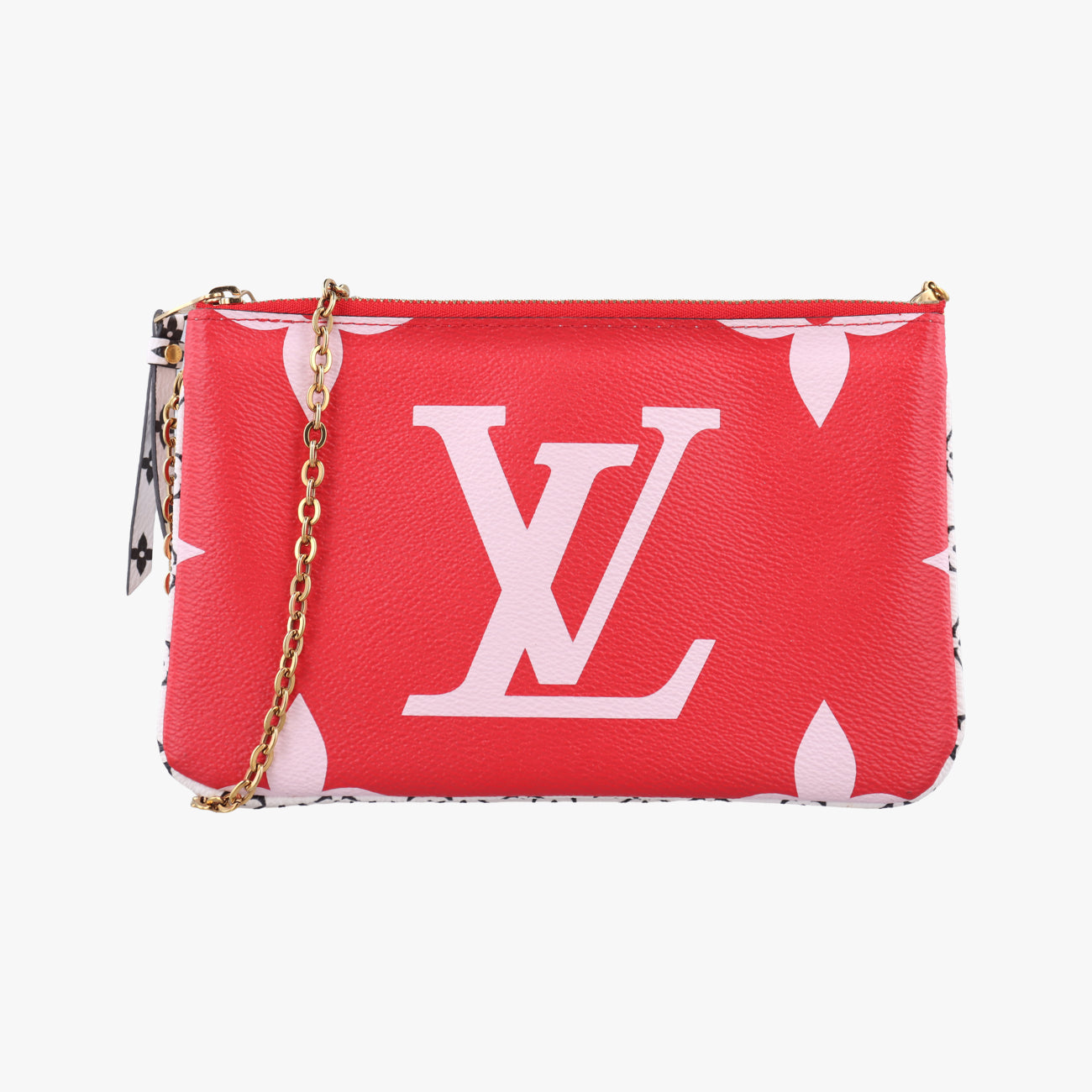 Pochette Double ZipROUGEMonogram  GiantM67561GI1129ポシェットドゥーブルジップルージュモノグラム ジャイアントM67561GI1129
