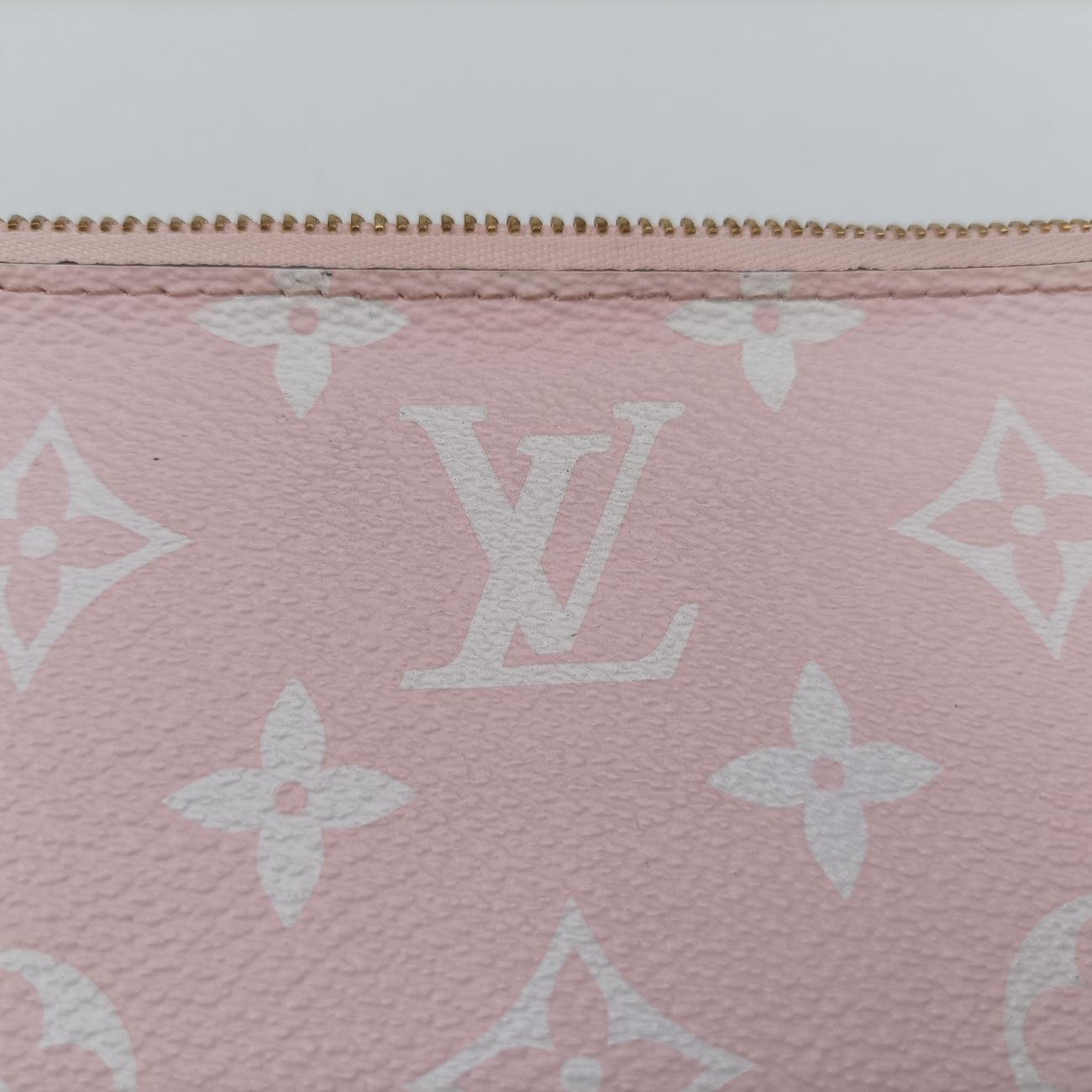 Pochette Double ZipROUGEMonogram  GiantM67561GI1129ポシェットドゥーブルジップルージュモノグラム ジャイアントM67561GI1129