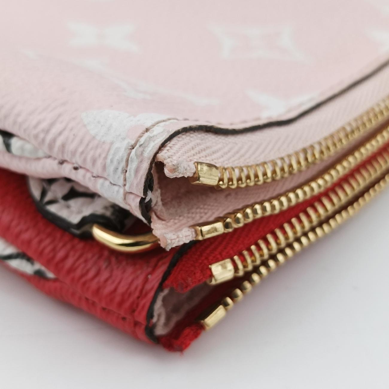 Pochette Double ZipROUGEMonogram  GiantM67561GI1129ポシェットドゥーブルジップルージュモノグラム ジャイアントM67561GI1129