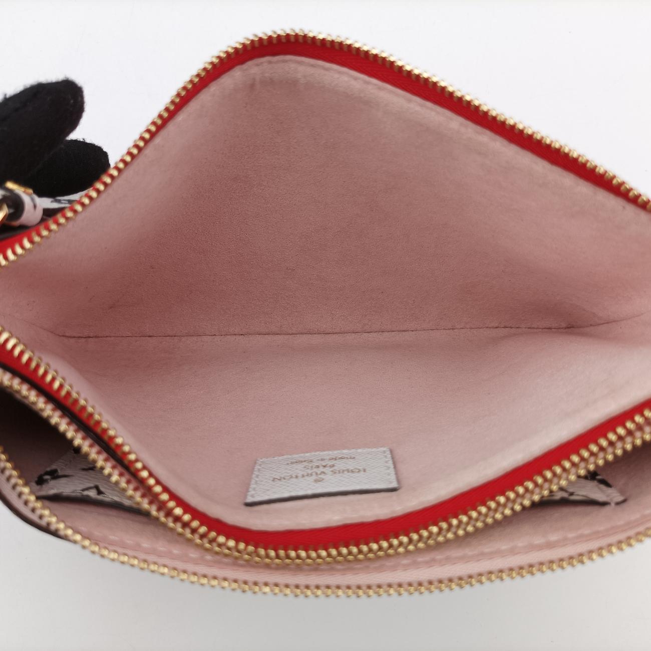 Pochette Double ZipROUGEMonogram  GiantM67561GI1129ポシェットドゥーブルジップルージュモノグラム ジャイアントM67561GI1129