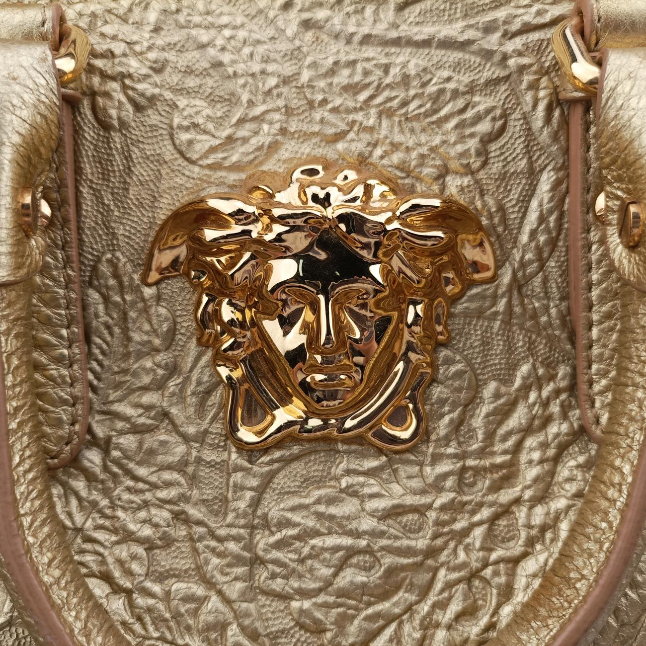 La Medusa Palazzo bowlingGoldenLeatherCLG 173263389393ラ メドゥーサ パラッツォ ボウリングゴールドレザーCLG 173263389393