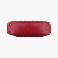 Cannage Quilted Lady DiorRedLambskin26-MA-0059レディ ディオール キルティング カナージュレッドラムスキン26-MA-0059