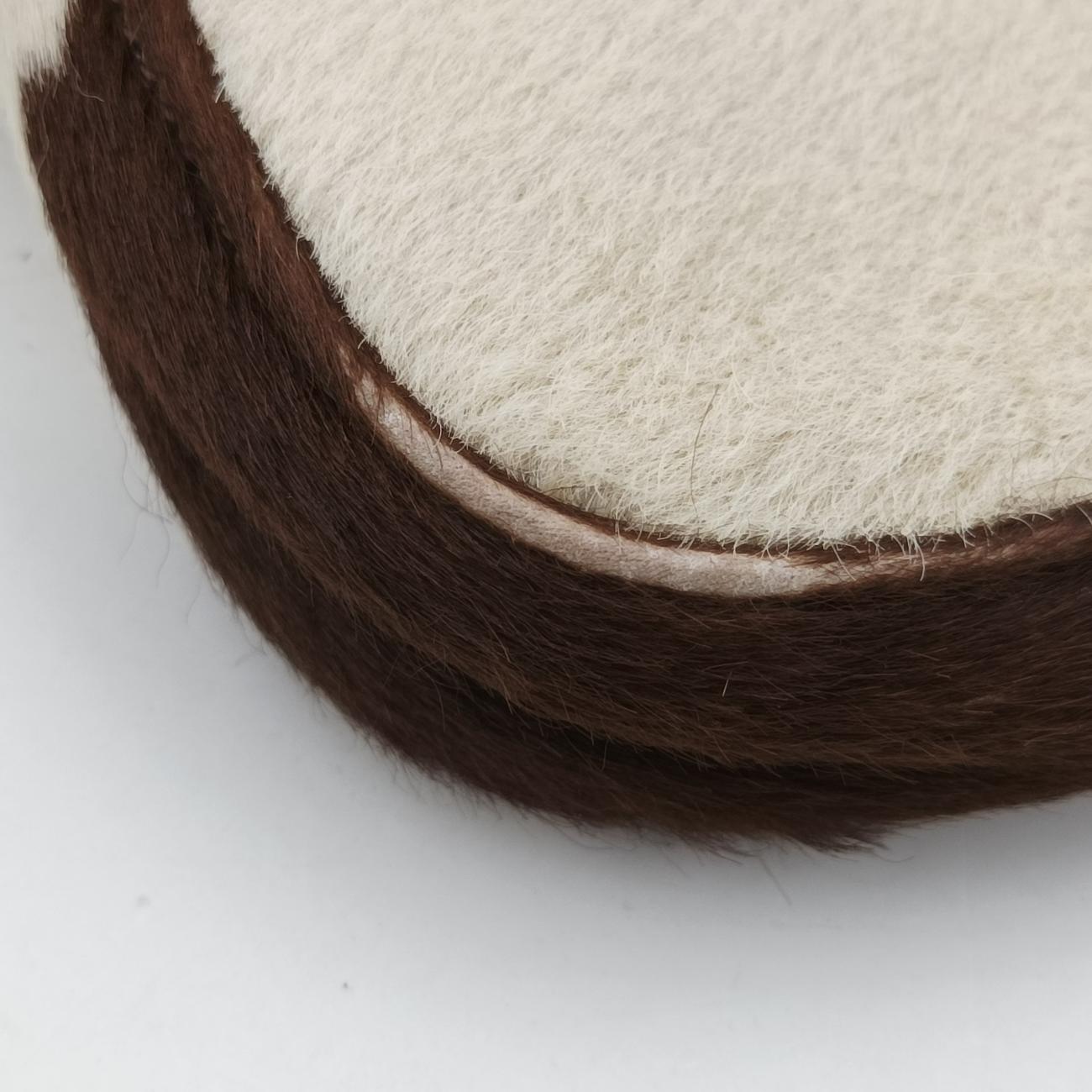 Mamma　BaguetteWhite×brownponyhair8BR600Lot number unknownマンマバケットホワイト×ブラウンハラコ8BR600製番不明