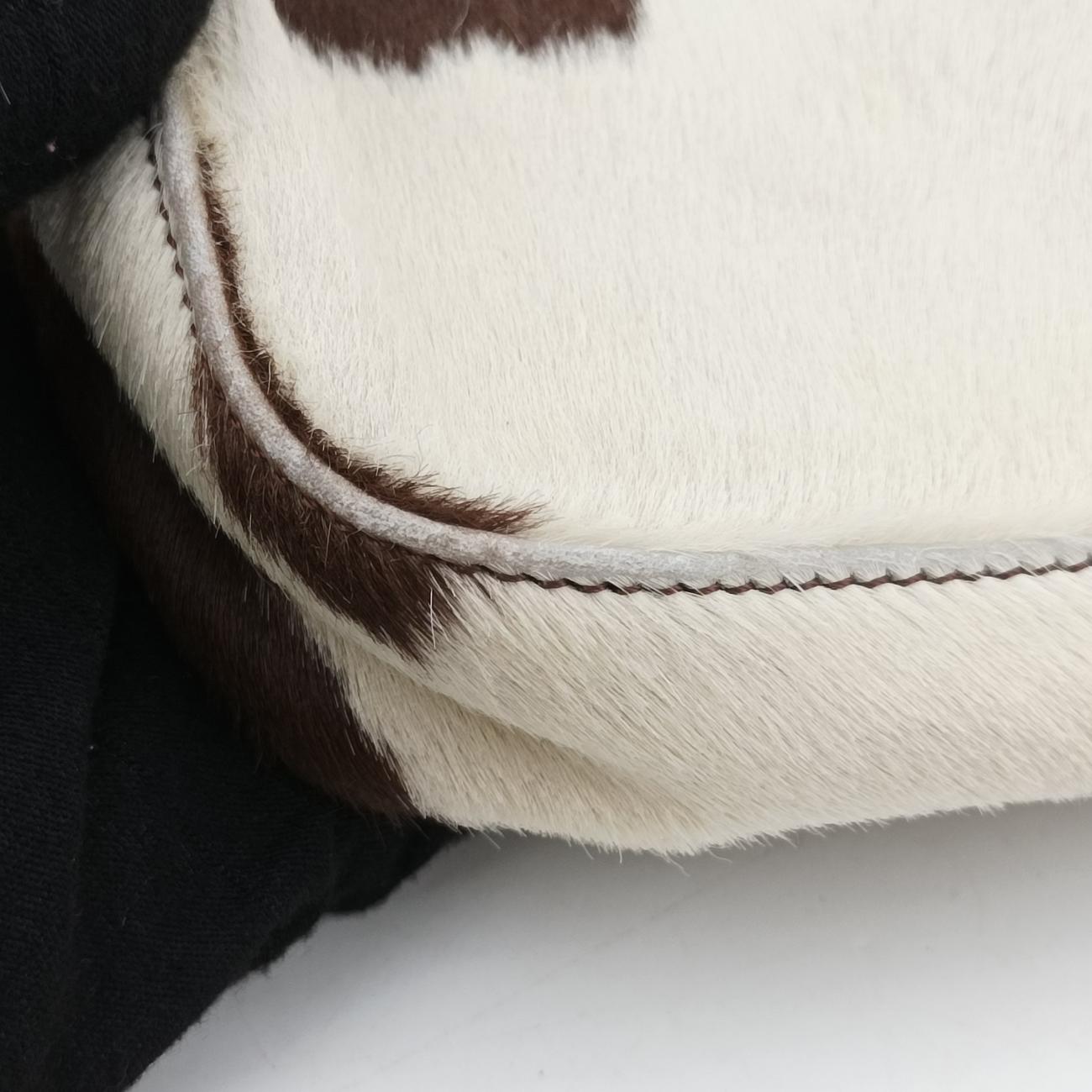 Mamma　BaguetteWhite×brownponyhair8BR600Lot number unknownマンマバケットホワイト×ブラウンハラコ8BR600製番不明