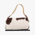 Mamma　BaguetteWhite×brownponyhair8BR600Lot number unknownマンマバケットホワイト×ブラウンハラコ8BR600製番不明