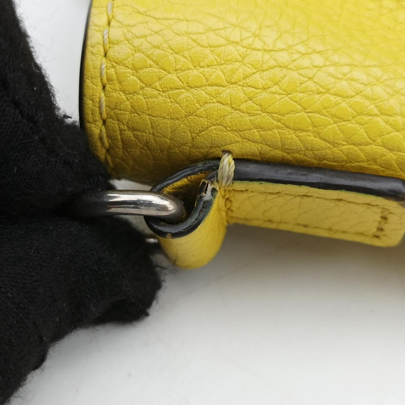 luggage nano shopperYellowleatherS-SA-0191ラゲージナノショッパーイエローレザーS-SA-0191