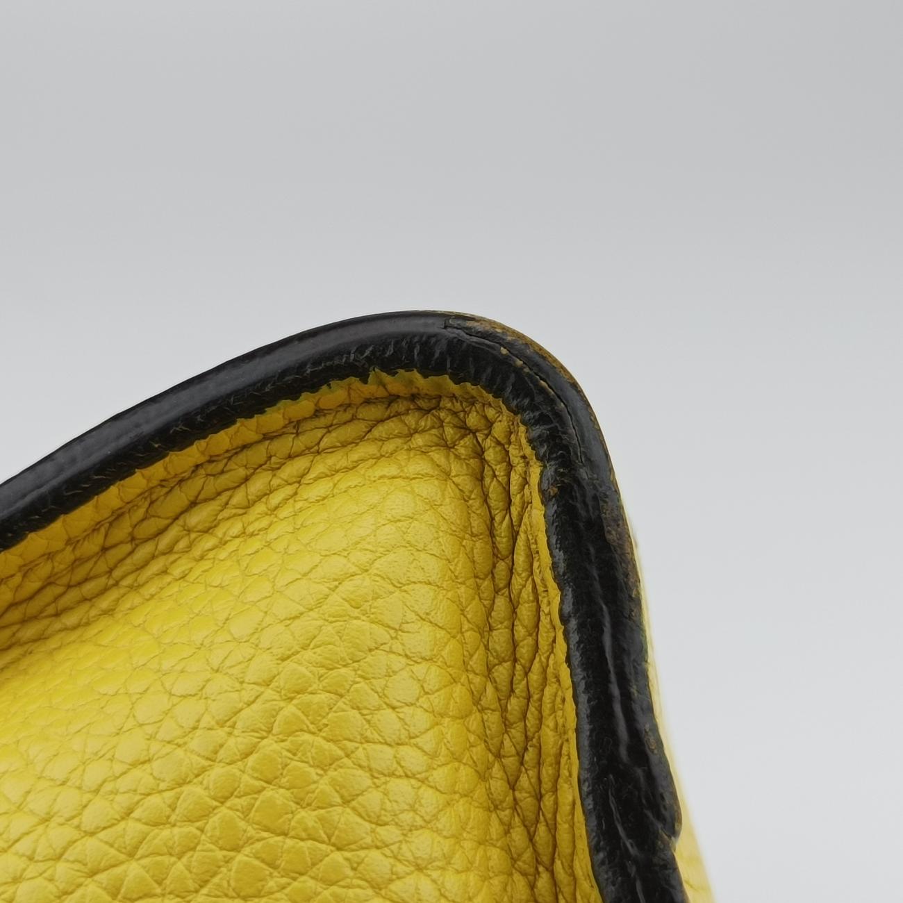 luggage nano shopperYellowleatherS-SA-0191ラゲージナノショッパーイエローレザーS-SA-0191