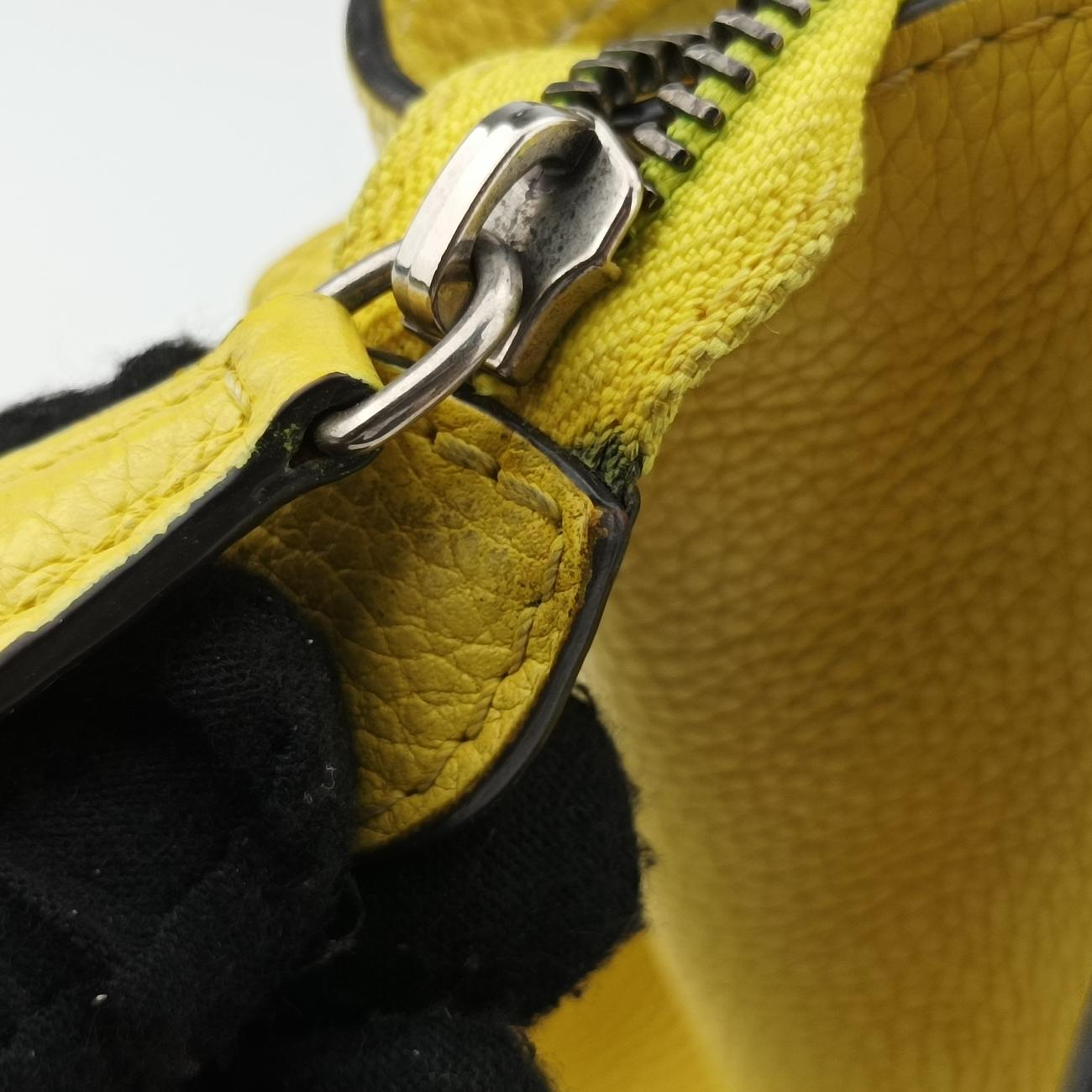 luggage nano shopperYellowleatherS-SA-0191ラゲージナノショッパーイエローレザーS-SA-0191