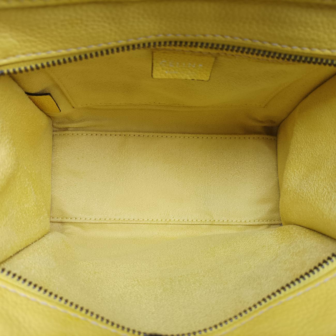 luggage nano shopperYellowleatherS-SA-0191ラゲージナノショッパーイエローレザーS-SA-0191