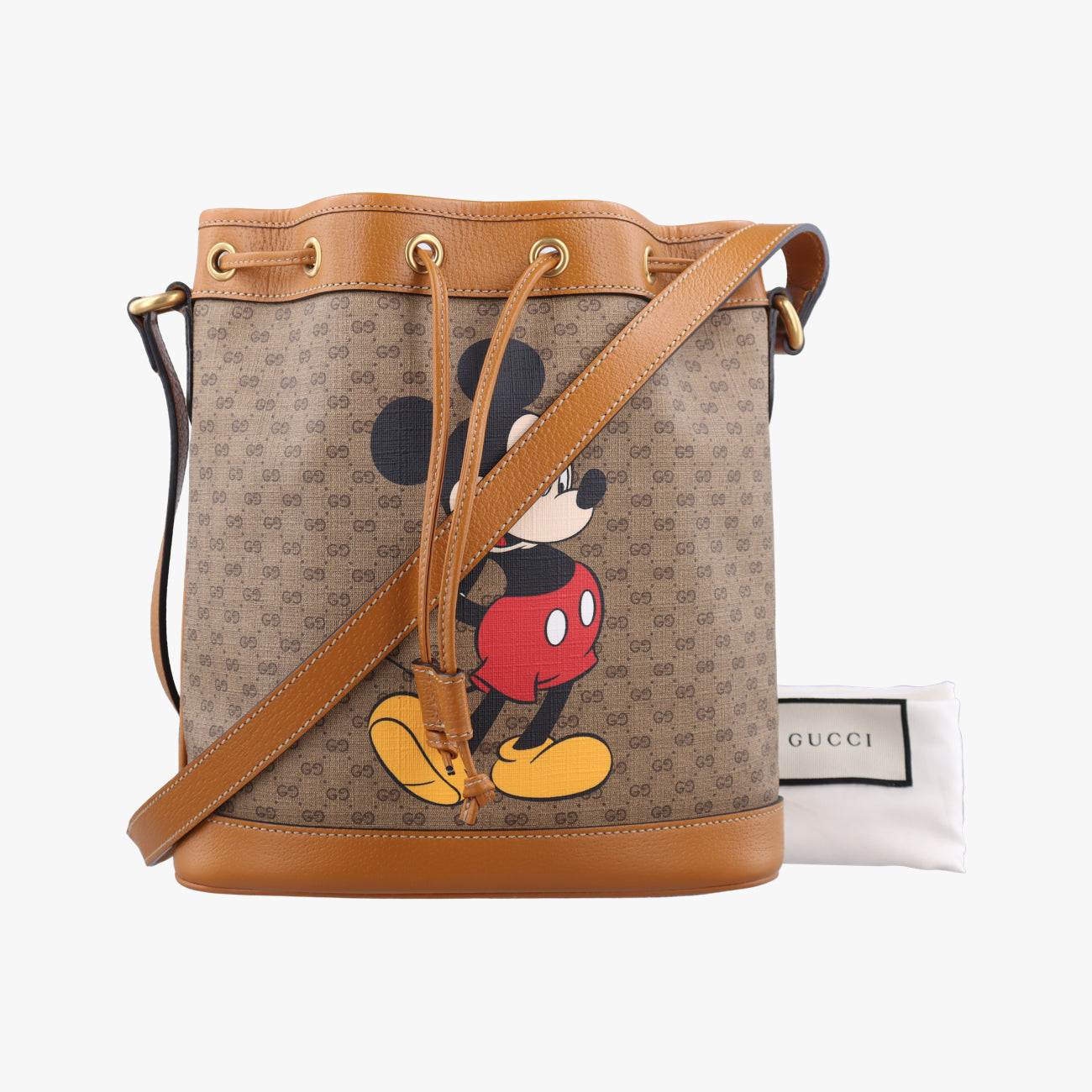 Micro GG/Small Bucket BagMulticolourPVC coated canvas x leather602691A030847086マイクロGG/スモールバケットバッグマルチカラーPVCコーティングキャンバス×レザー602691A030847086