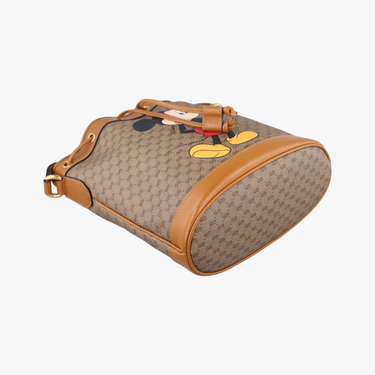 Micro GG/Small Bucket BagMulticolourPVC coated canvas x leather602691A030847086マイクロGG/スモールバケットバッグマルチカラーPVCコーティングキャンバス×レザー602691A030847086