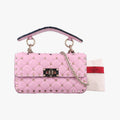 Rockstud spikesPinkLeatherBL-Q123PID2ロックスタッズ　スパイクピンクレザーBL-Q123PID2
