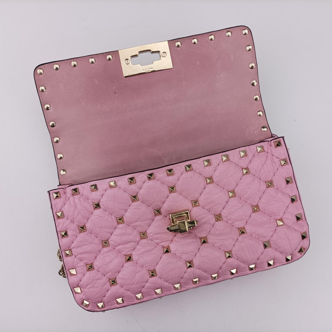 Rockstud spikesPinkLeatherBL-Q123PID2ロックスタッズ　スパイクピンクレザーBL-Q123PID2