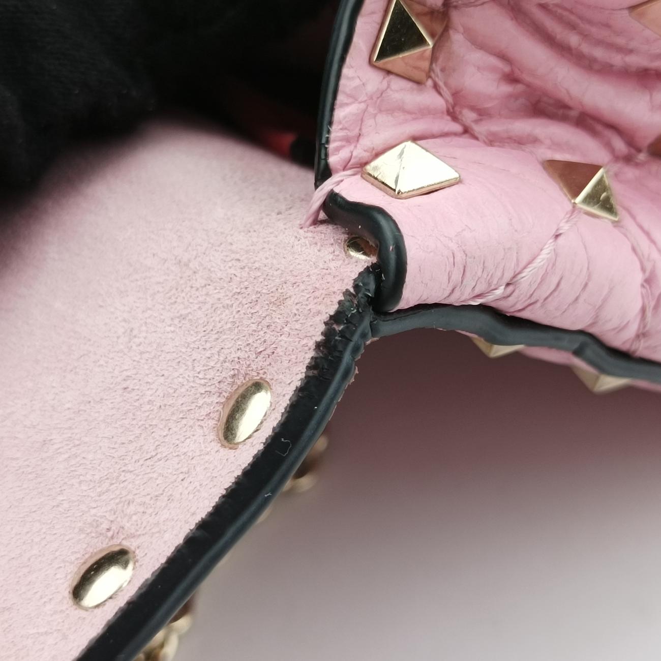 Rockstud spikesPinkLeatherBL-Q123PID2ロックスタッズ　スパイクピンクレザーBL-Q123PID2