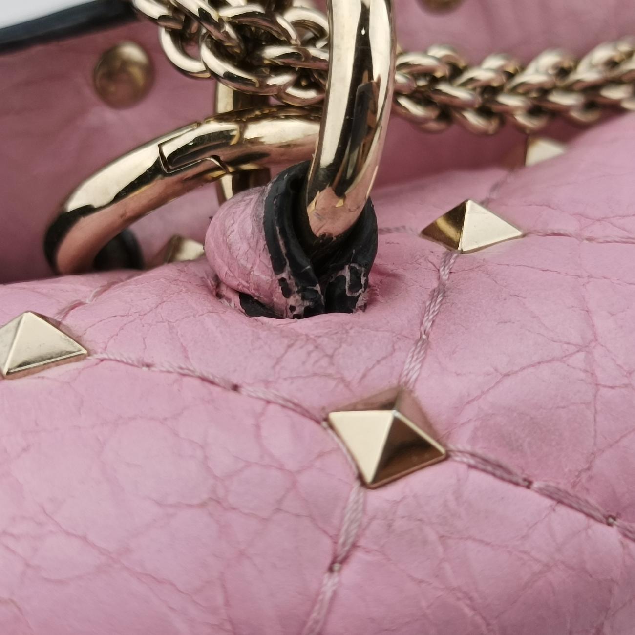 Rockstud spikesPinkLeatherBL-Q123PID2ロックスタッズ　スパイクピンクレザーBL-Q123PID2