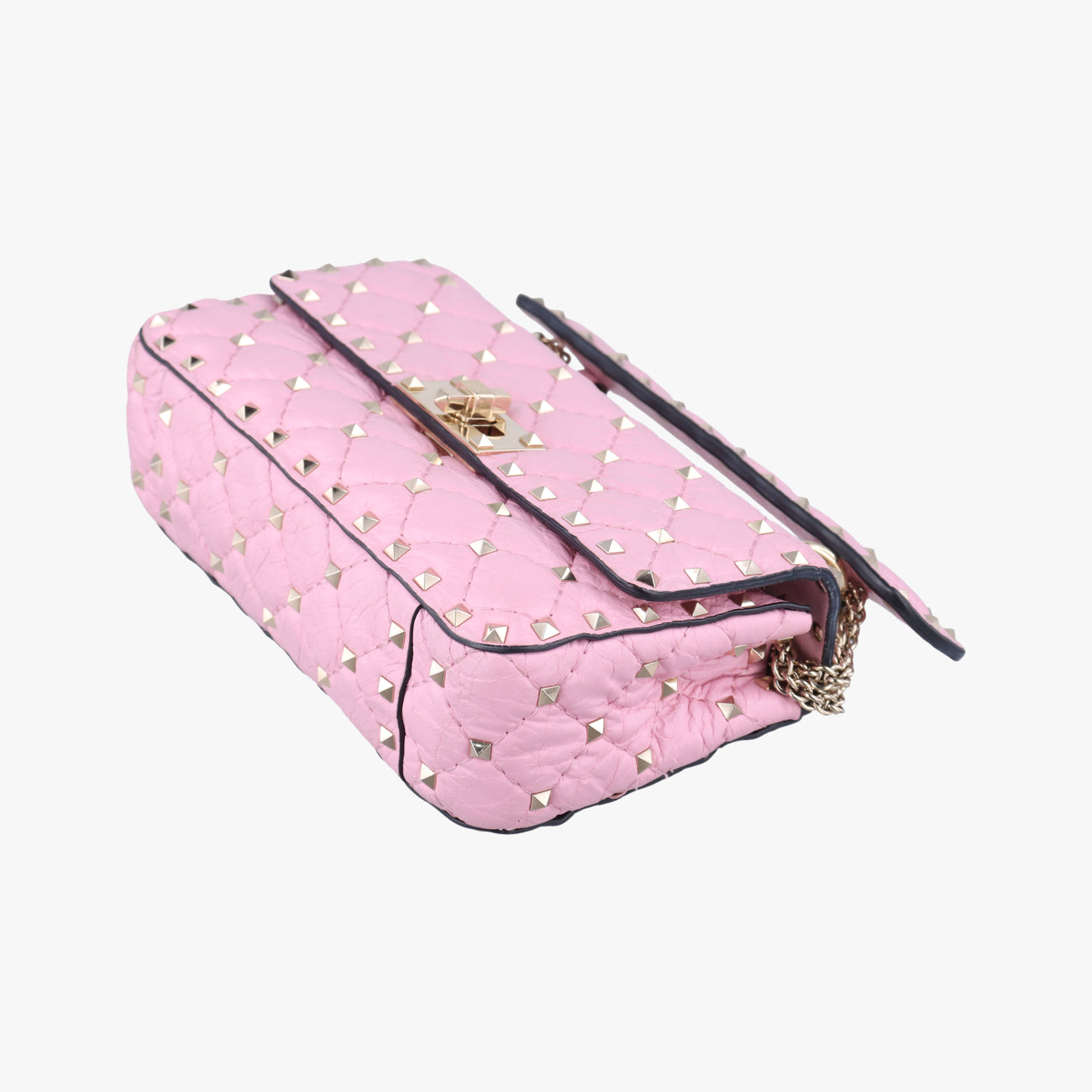 Rockstud spikesPinkLeatherBL-Q123PID2ロックスタッズ　スパイクピンクレザーBL-Q123PID2