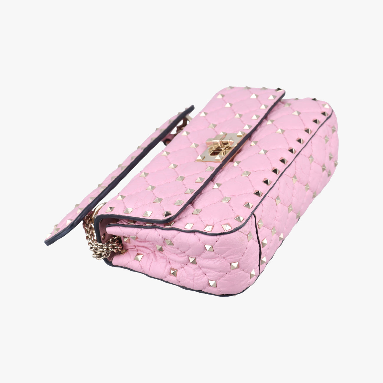 Rockstud spikesPinkLeatherBL-Q123PID2ロックスタッズ　スパイクピンクレザーBL-Q123PID2