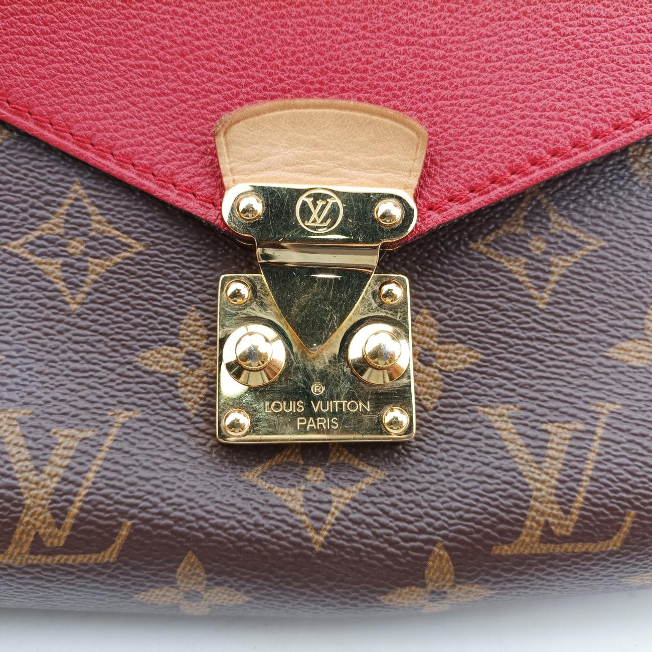 PALLAS ChainBrown×CERISEMonogram Canvas×calf leatherM41201CA2135パラス チェーンモノグラム/ブラウン系×スリーズモノグラムキャンバス×カーフレザーM41201CA2135