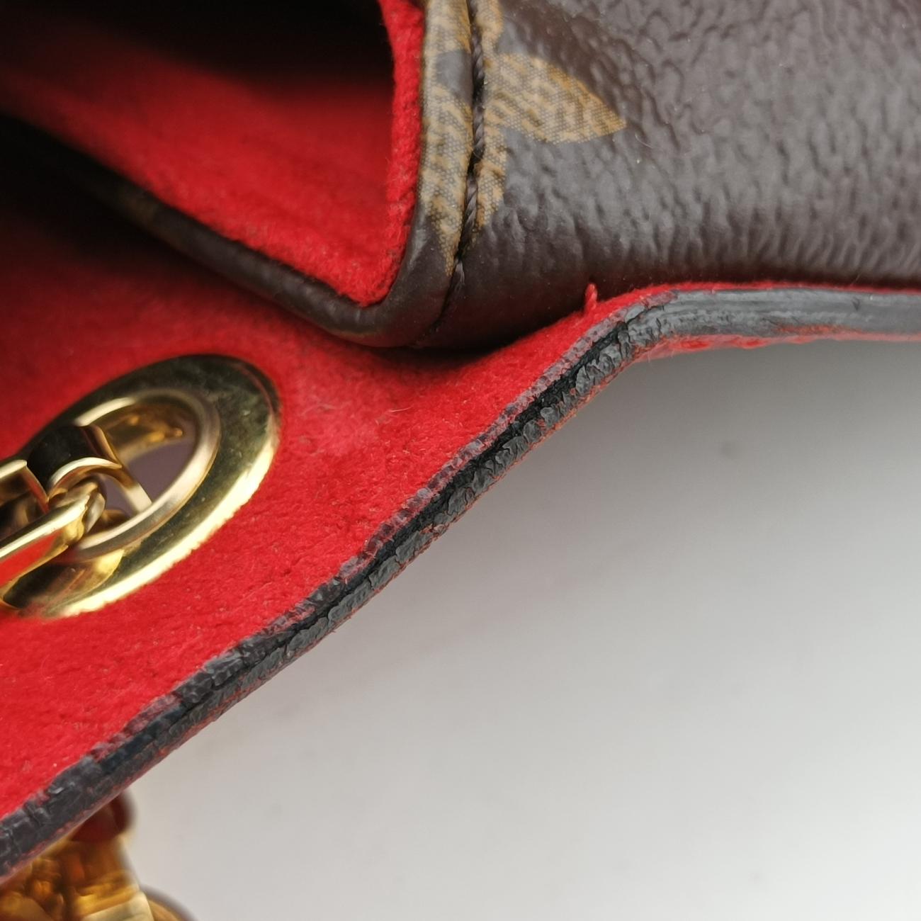 PALLAS ChainBrown×CERISEMonogram Canvas×calf leatherM41201CA2135パラス チェーンモノグラム/ブラウン系×スリーズモノグラムキャンバス×カーフレザーM41201CA2135