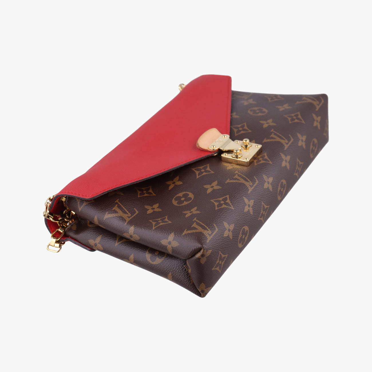 PALLAS ChainBrown×CERISEMonogram Canvas×calf leatherM41201CA2135パラス チェーンモノグラム/ブラウン系×スリーズモノグラムキャンバス×カーフレザーM41201CA2135