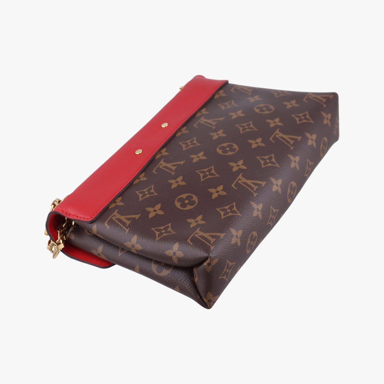 PALLAS ChainBrown×CERISEMonogram Canvas×calf leatherM41201CA2135パラス チェーンモノグラム/ブラウン系×スリーズモノグラムキャンバス×カーフレザーM41201CA2135