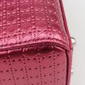 Lady Dior Mini BagRose redpatent15-BO-0136レディディオールミニバッグローズ レッドパテント15-BO-0136