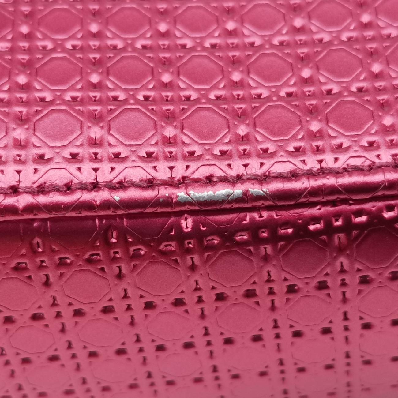Lady Dior Mini BagRose redpatent15-BO-0136レディディオールミニバッグローズ レッドパテント15-BO-0136