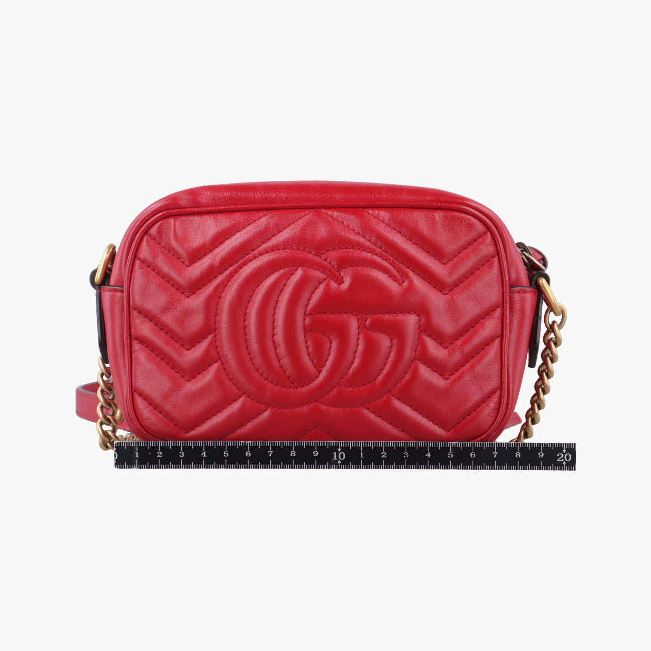 GG MarmontRedLeather448065I030300473GGマーモントレッドレザー448065I030300473