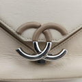 Chevron Caviar Small CC FlapWhiteCaviar SkinA9377323780277シェブロンキャビアスモールCCフラップホワイトキャビアスキンA9377323780277