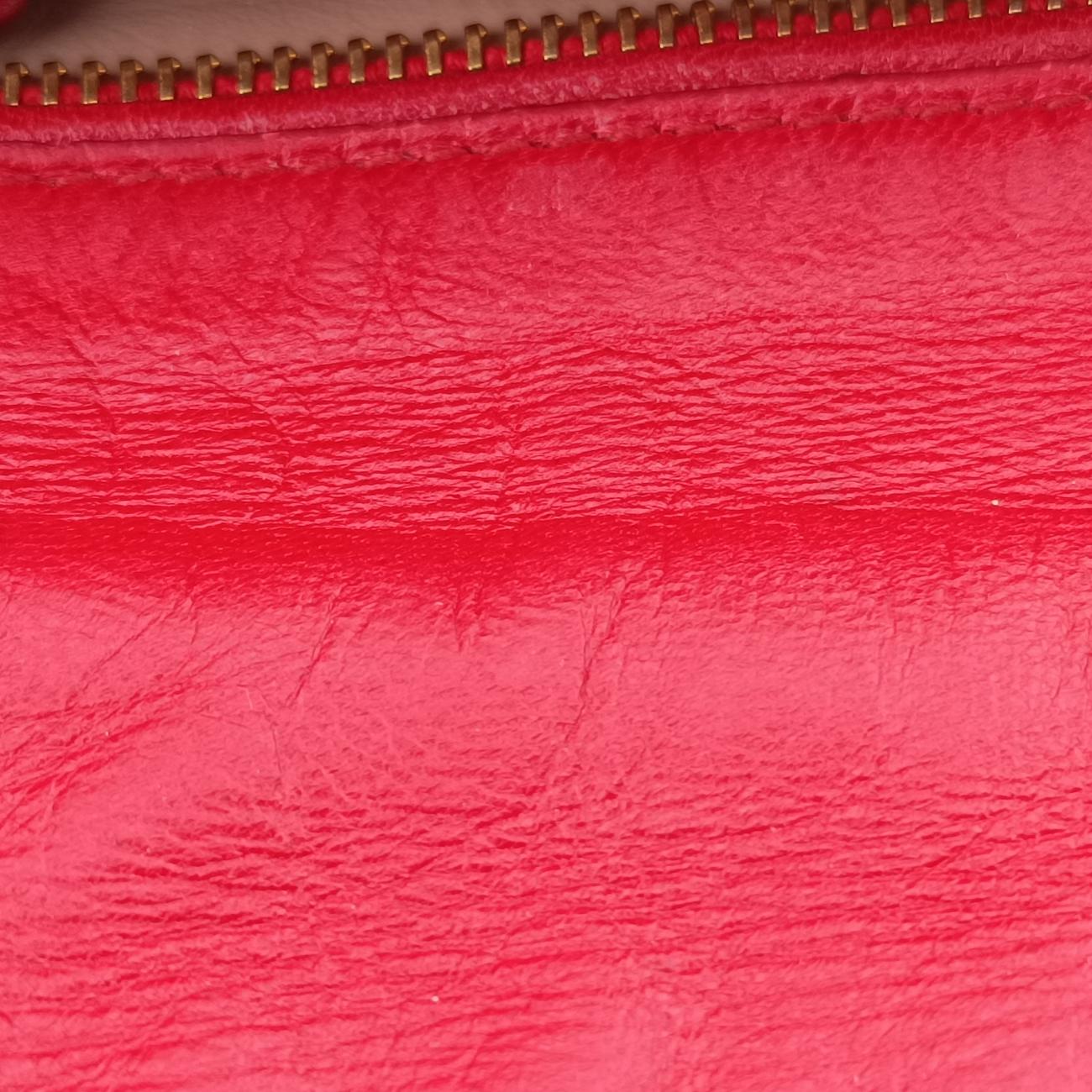 Capretto GaufreRedlambskin7/Rカプリット ゴーフルレッドラムスキン7/R