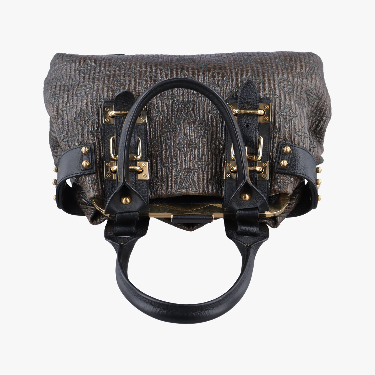 BikerBrownMonogram MotardｘLeatherM95595FO0097バイカーブラウンモノグラムモタードキャンバスｘレザーM95595FO0097