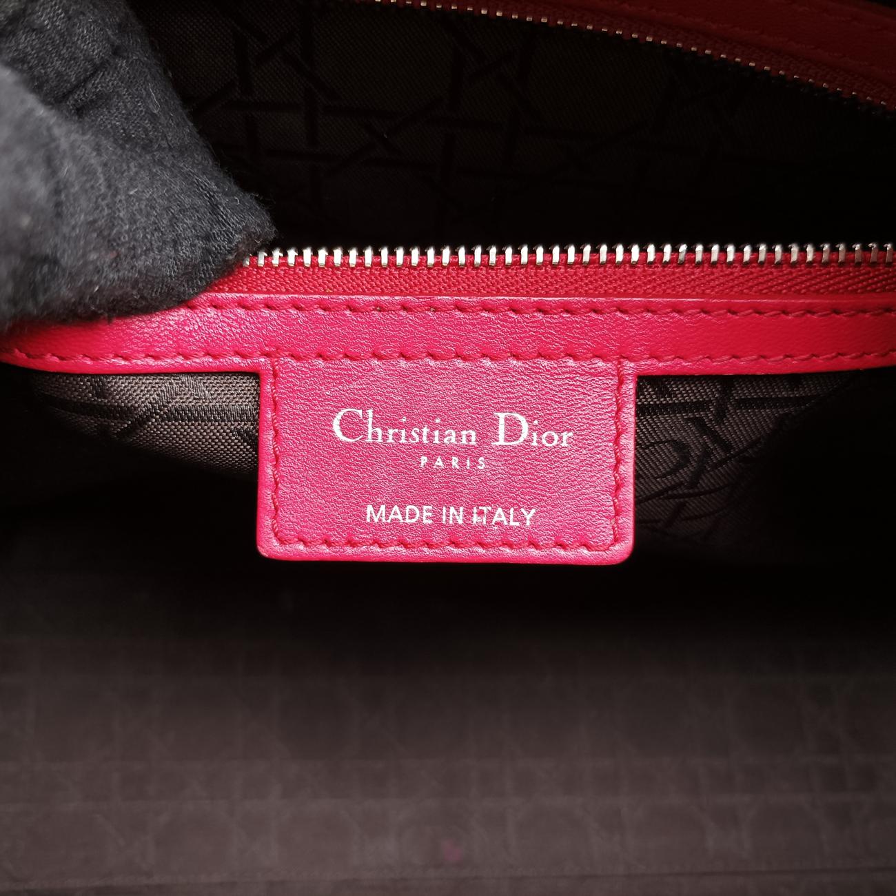 Lady DiorRedlambskin01-MA-0172レディディオールレッドラムスキン01-MA-0172