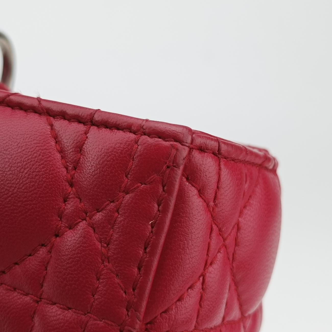 Lady DiorRedlambskin01-MA-0172レディディオールレッドラムスキン01-MA-0172