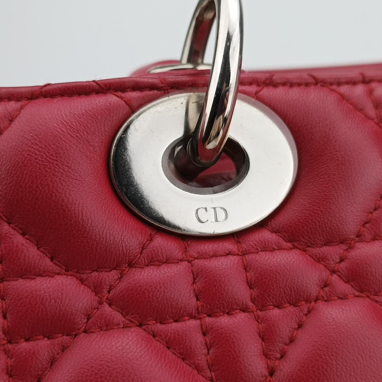 Lady DiorRedlambskin01-MA-0172レディディオールレッドラムスキン01-MA-0172
