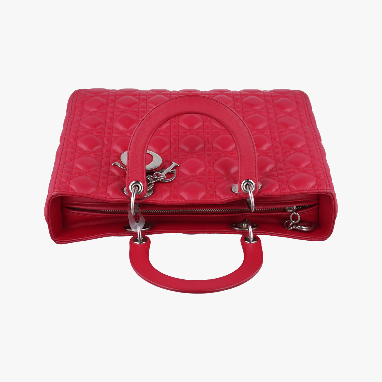 Lady DiorRedlambskin01-MA-0172レディディオールレッドラムスキン01-MA-0172
