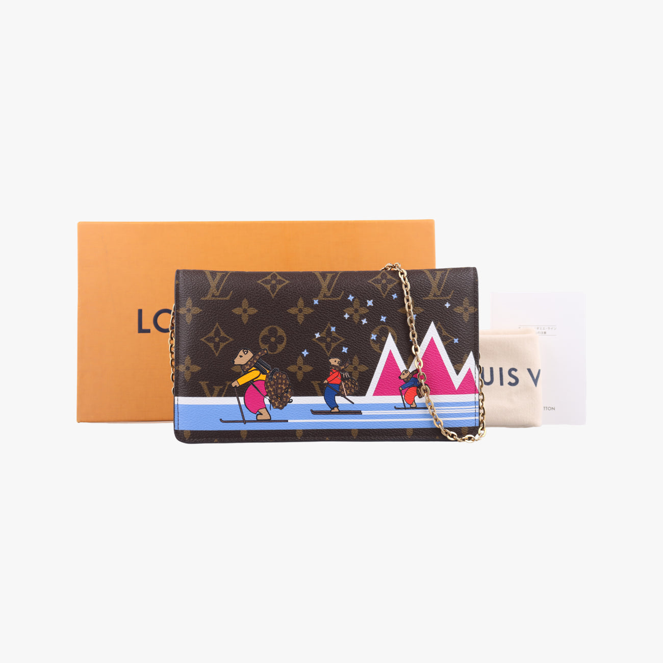 Pochette Weekendbrown×multiMonogram CanvasM63857UB5108ポシェット ウィケンドモノグラム/ブラウン系×マルチモノグラムキャンバスM63857UB5108