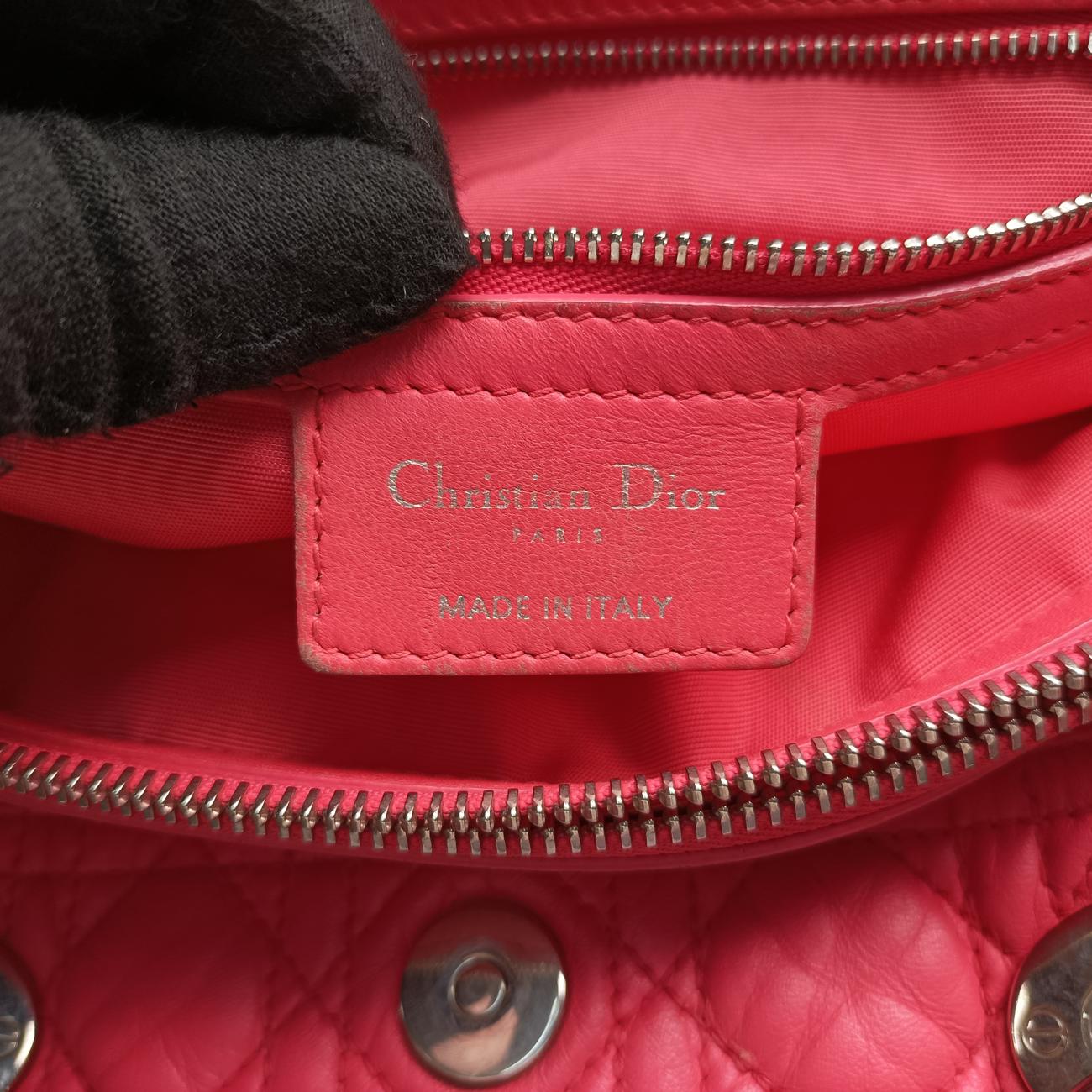 Cannage Dior Soft ShoppingPinklambskin01-BO-1102ディオールソフトピンクラムスキン01-BO-1102