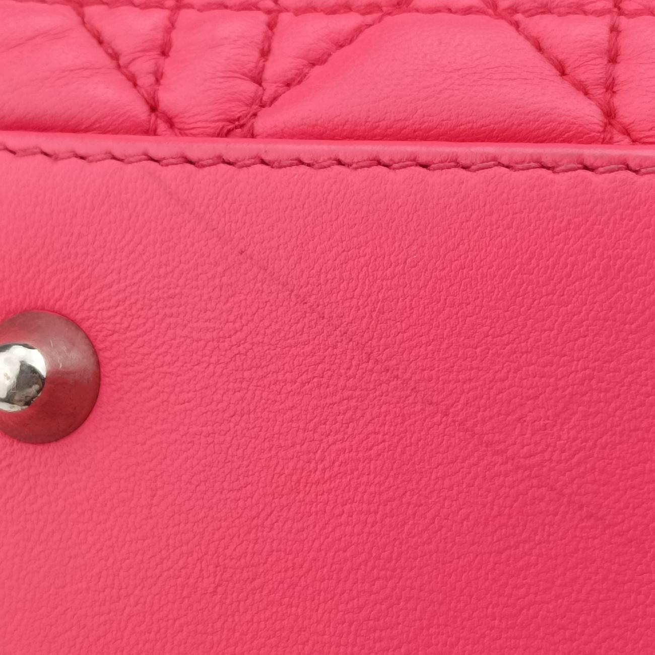 Cannage Dior Soft ShoppingPinklambskin01-BO-1102ディオールソフトピンクラムスキン01-BO-1102