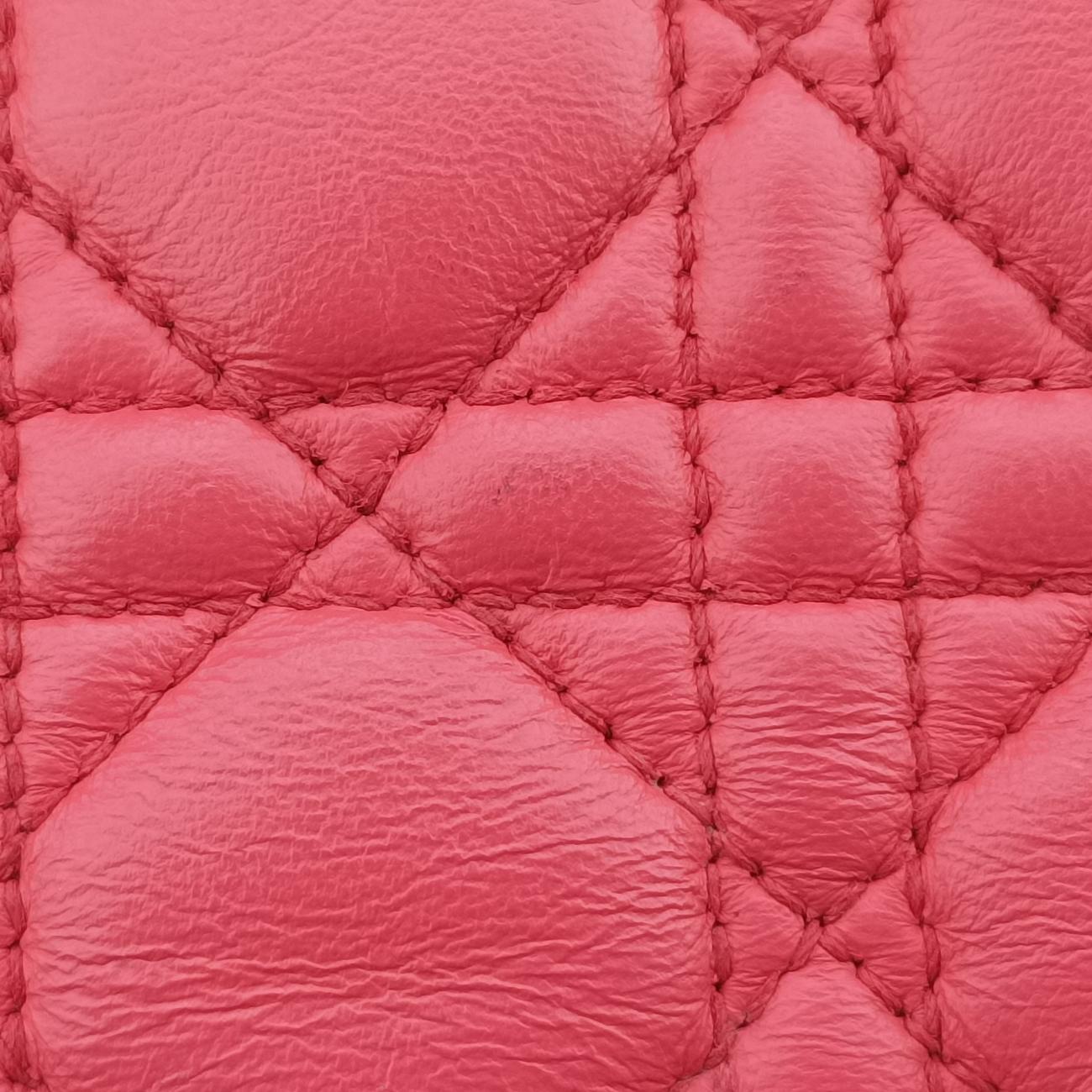 Cannage Dior Soft ShoppingPinklambskin01-BO-1102ディオールソフトピンクラムスキン01-BO-1102