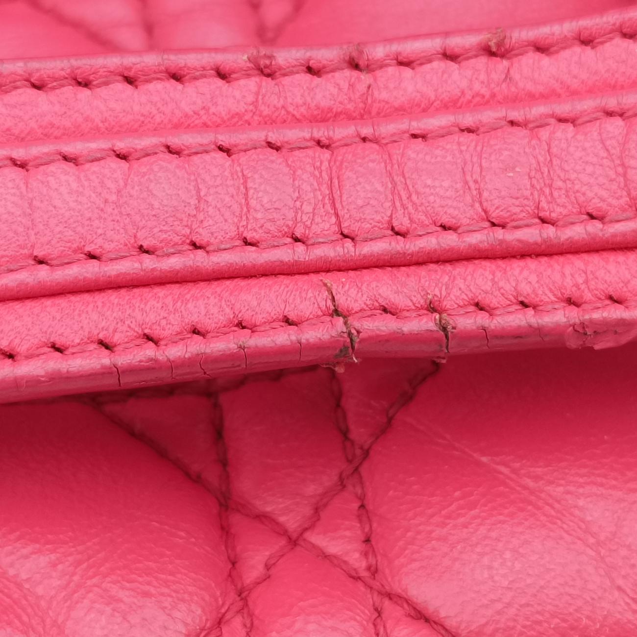 Cannage Dior Soft ShoppingPinklambskin01-BO-1102ディオールソフトピンクラムスキン01-BO-1102