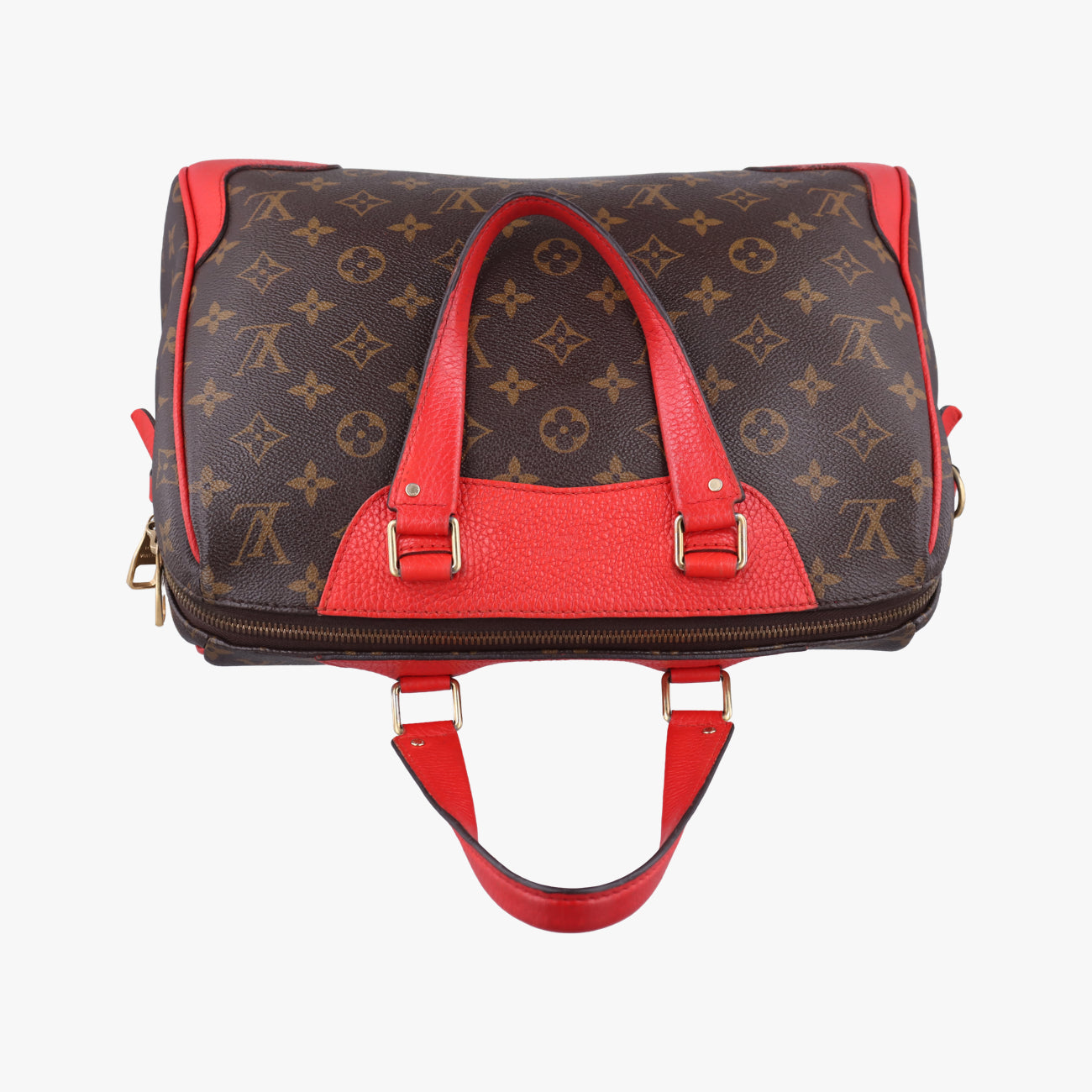 Retro PMBrown×CoquelicotMonogram Canvas×calf leatherM50057VI0135レティーロPMモノグラム/ブラウン系×コクリコモノグラムキャンバス×カーフレザーM50057VI0135