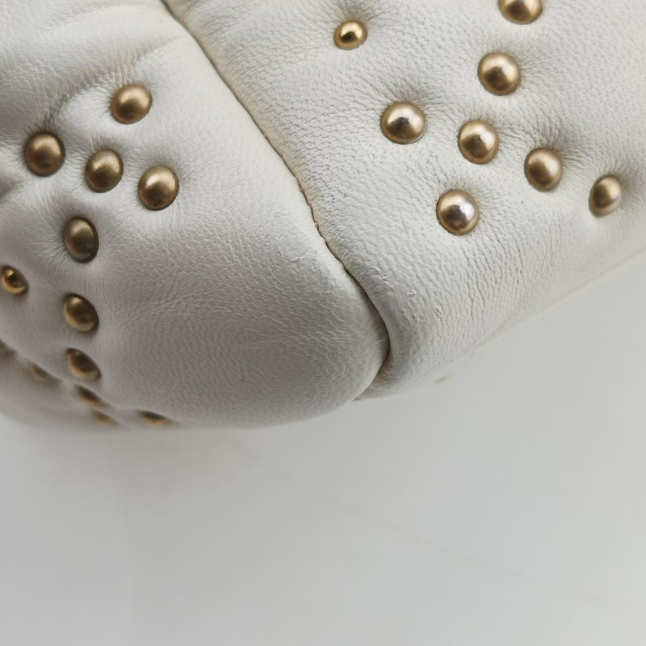 Lady DiorWhiteLeather16-BO-0117レディディオールホワイトレザー16-BO-0117