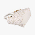 Lady DiorWhiteLeather16-BO-0117レディディオールホワイトレザー16-BO-0117